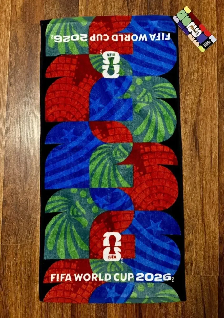Fifa World Cup 2026 Official Soccer Hand Towel Licensed FIFA New With Tags